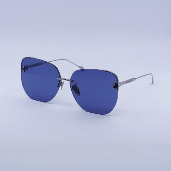 🕶️New Isabel Marant IM 0082/S 06LB KU Sunglasses - Ruthenium Frame, Blue Lenses - Picture 3 of 8